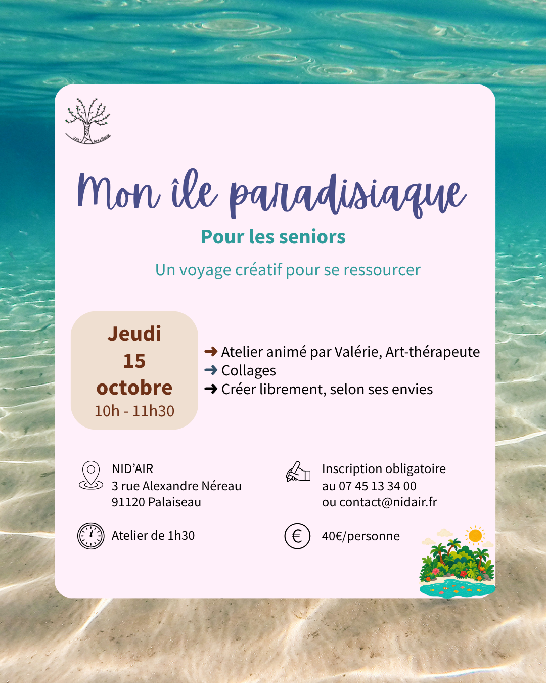 Atelier en groupe Seniors