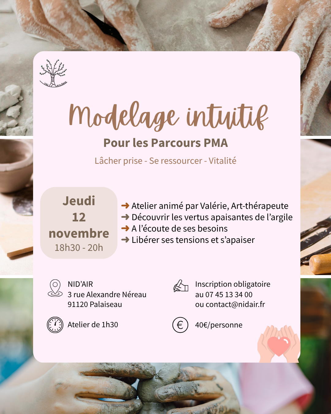 Atelier en groupe Parcours PMA