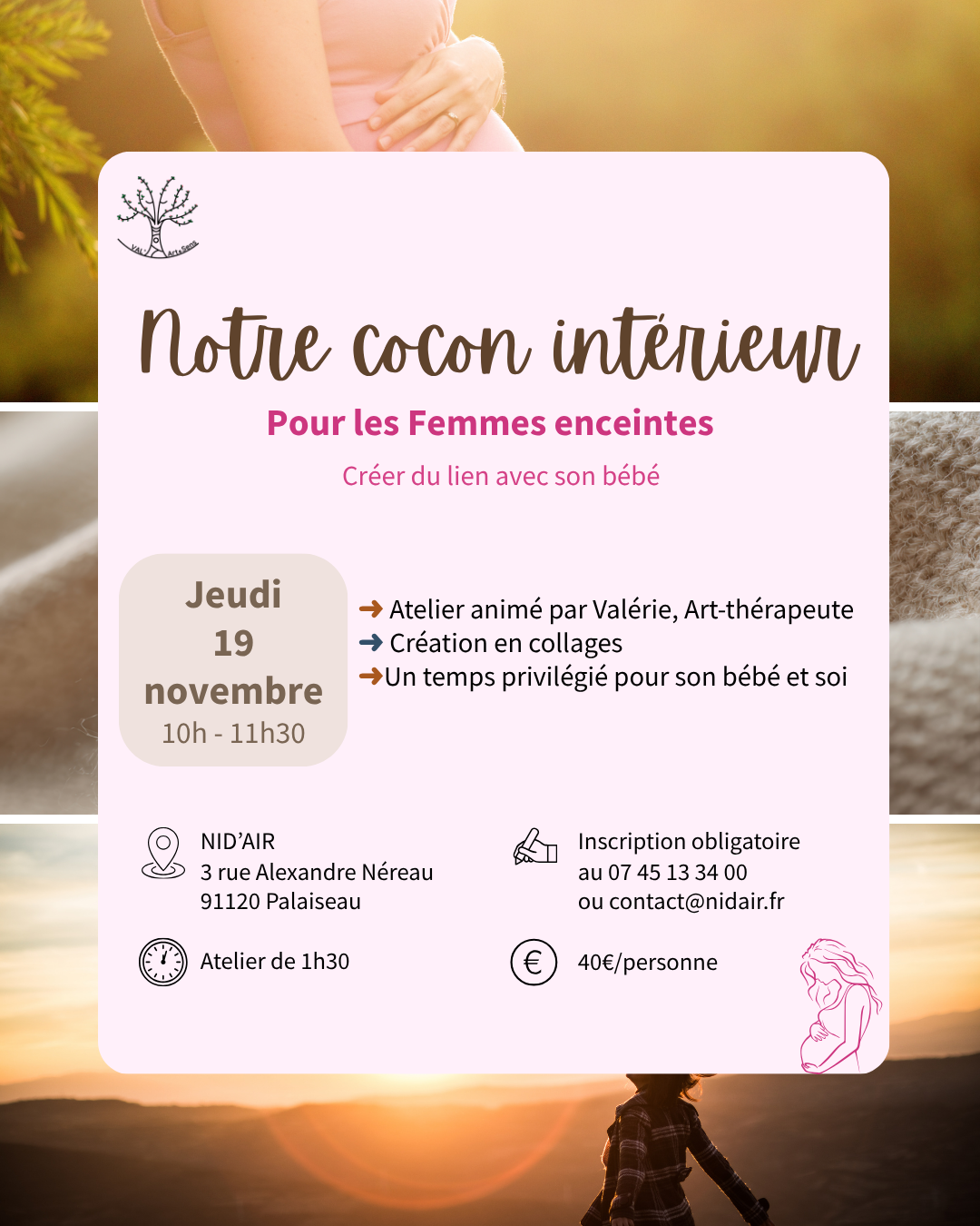 Atelier en groupe Femmes enceintes